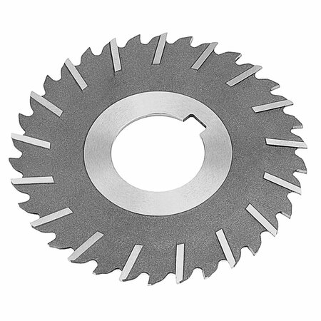 STM 4 x 564 x 1 Bore HSS Staggered Tooth Slitting Saw 138919